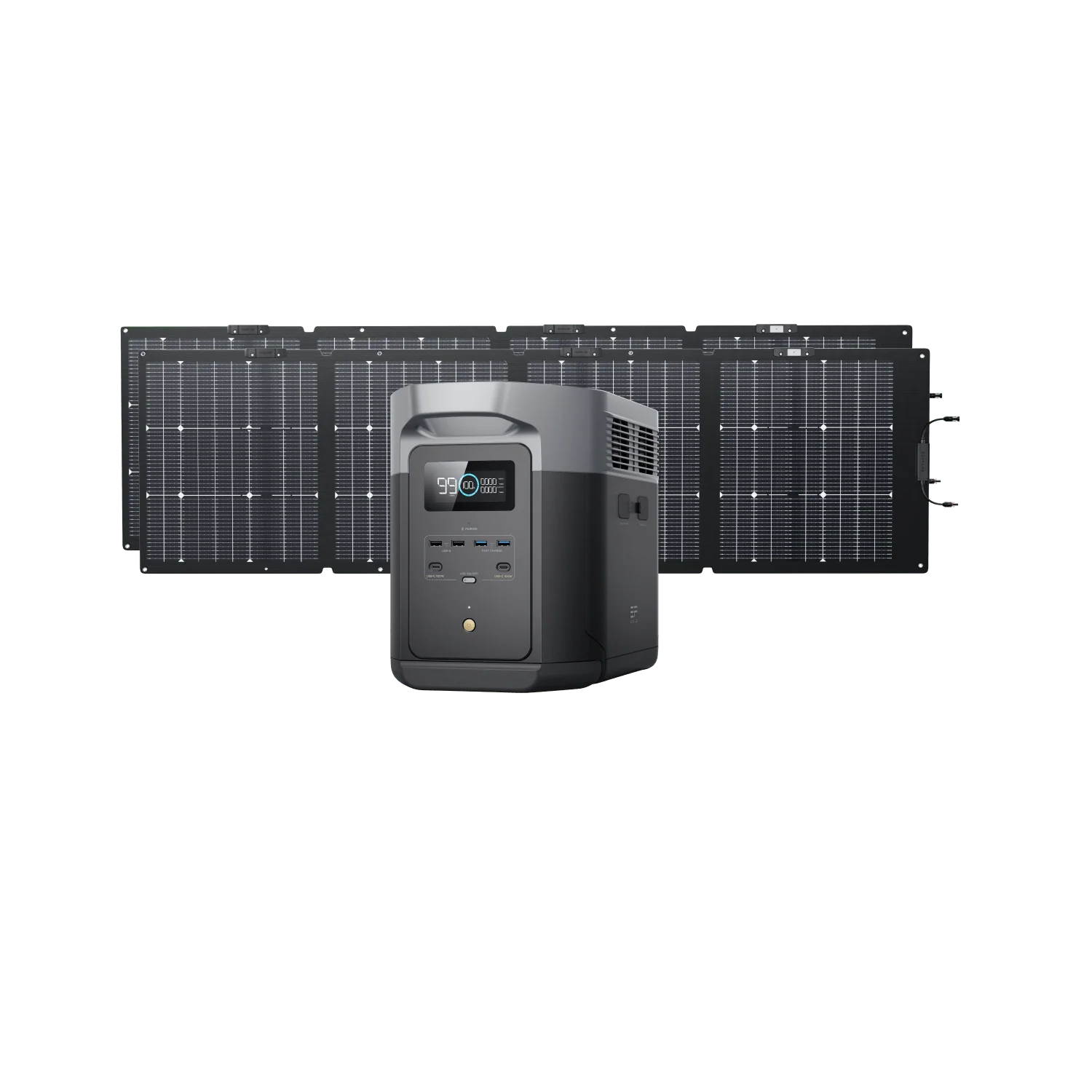 EcoFlow DELTA 2 Max Solar Generator (PV160W) - Image 2