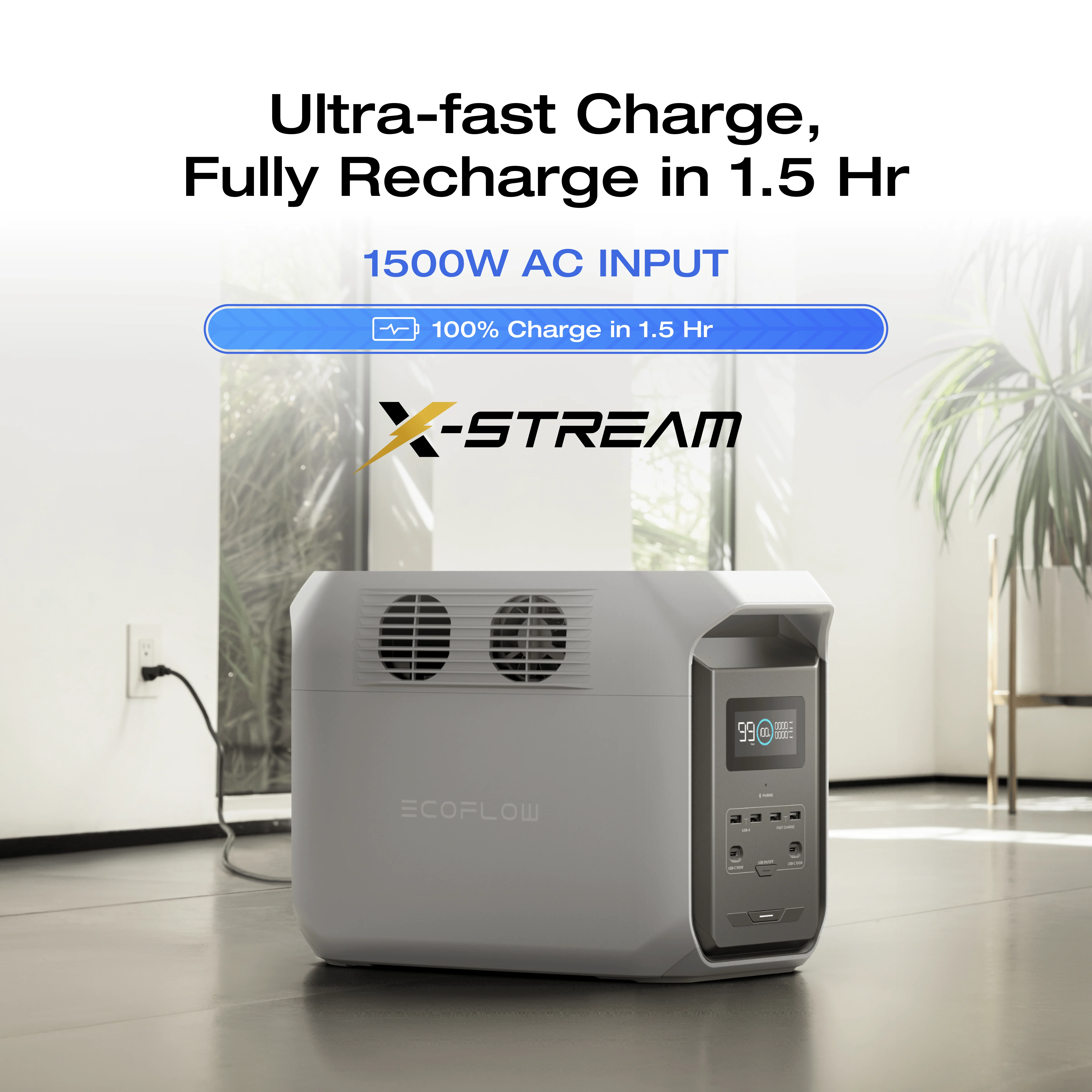 EcoFlow DELTA 3 1500 Portable Power Station - Image 12