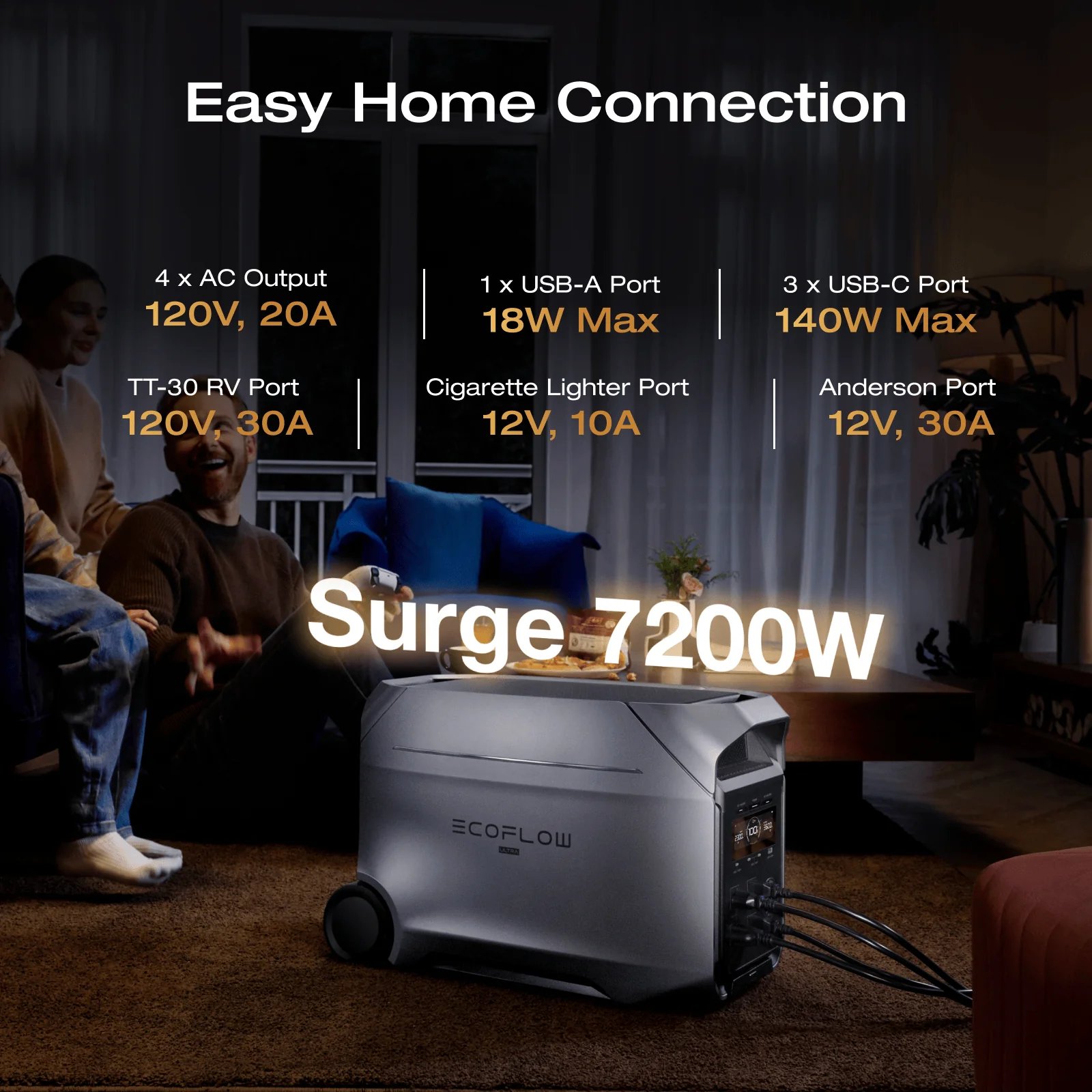 EcoFlow DELTA 3 Ultra Plus Portable Power Station (3072Wh) - Image 18