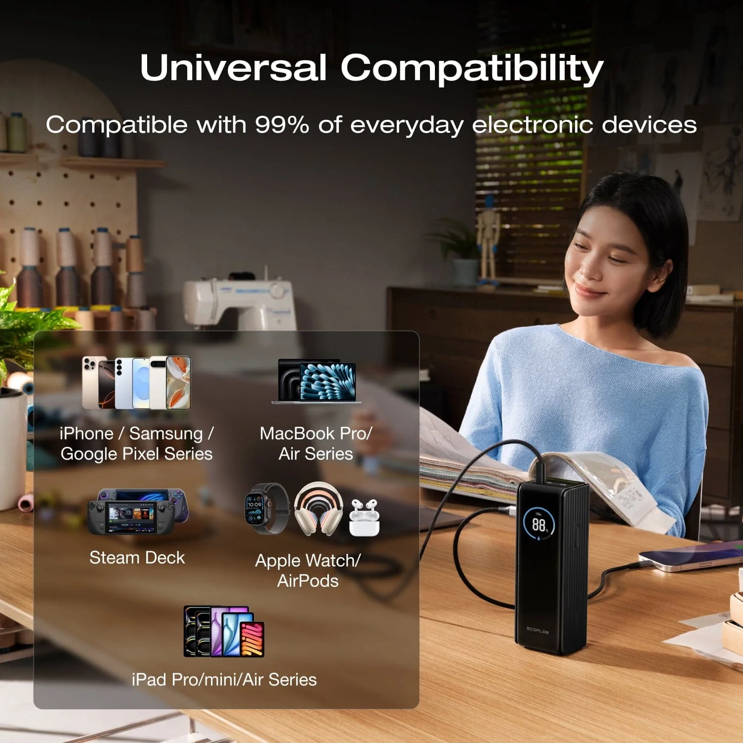 EcoFlow RAPID Power Bank (25,000mAh, 170W) - Image 8
