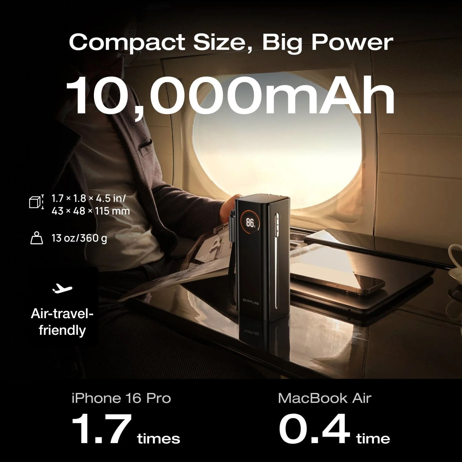 EcoFlow RAPID Pro 3-in-1 Power Bank (10,000mAh, 67W) - Image 3